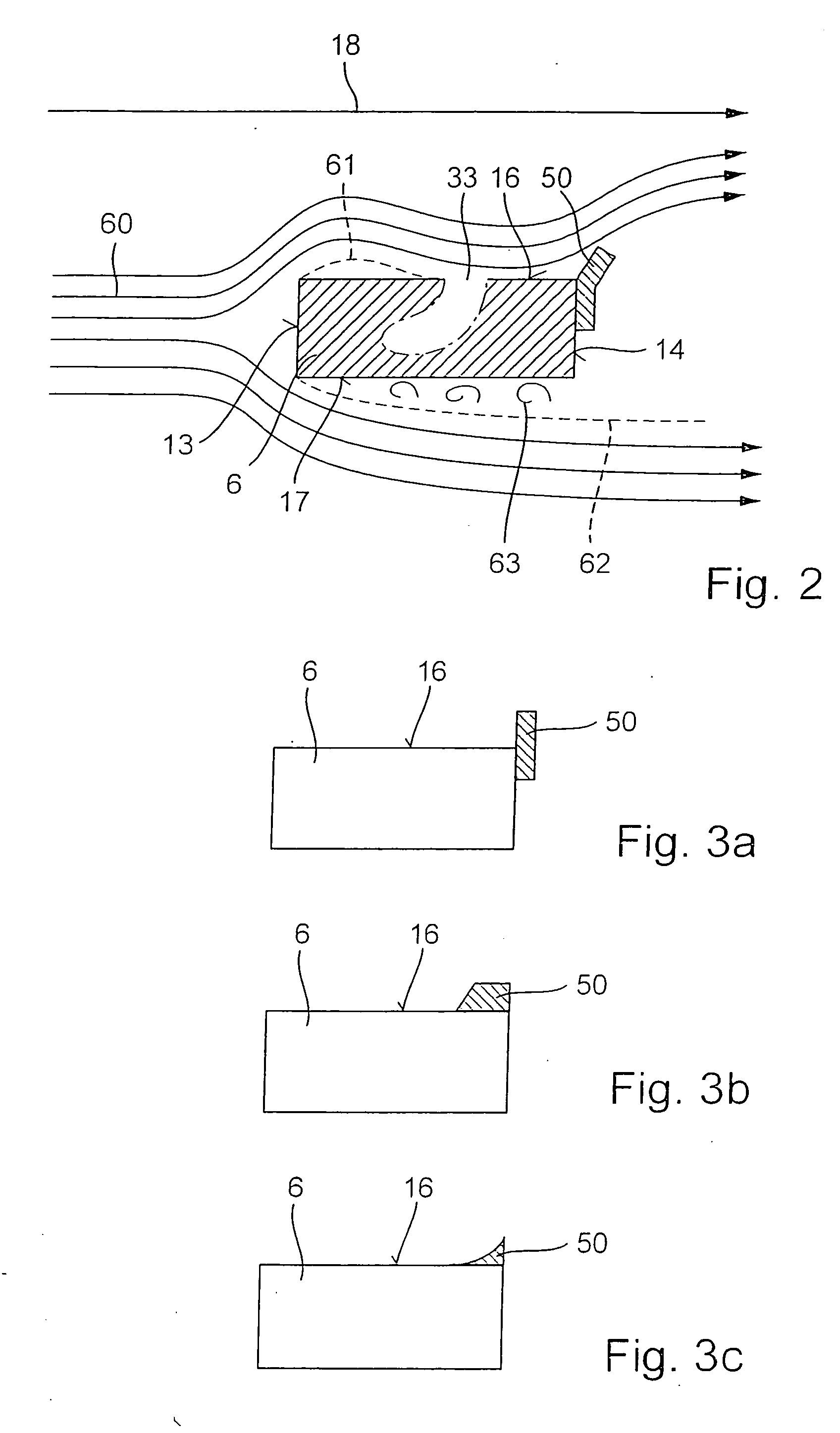 Device for determining at least one parameter of a medium flowing in a line