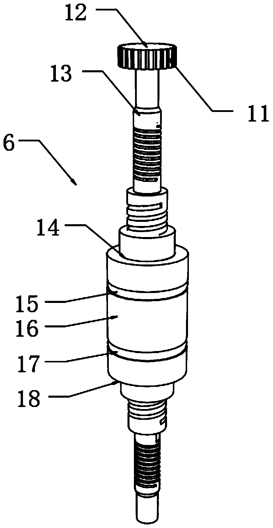 Double-oil seal speed regulating valve
