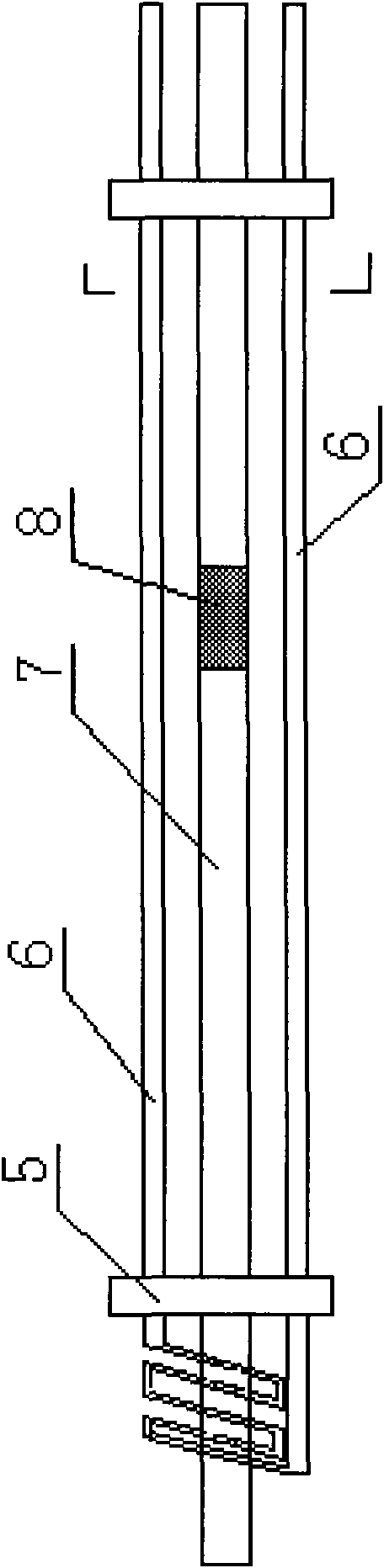 High-temperature and high-pressure visual microflow measuring apparatus and measuring method