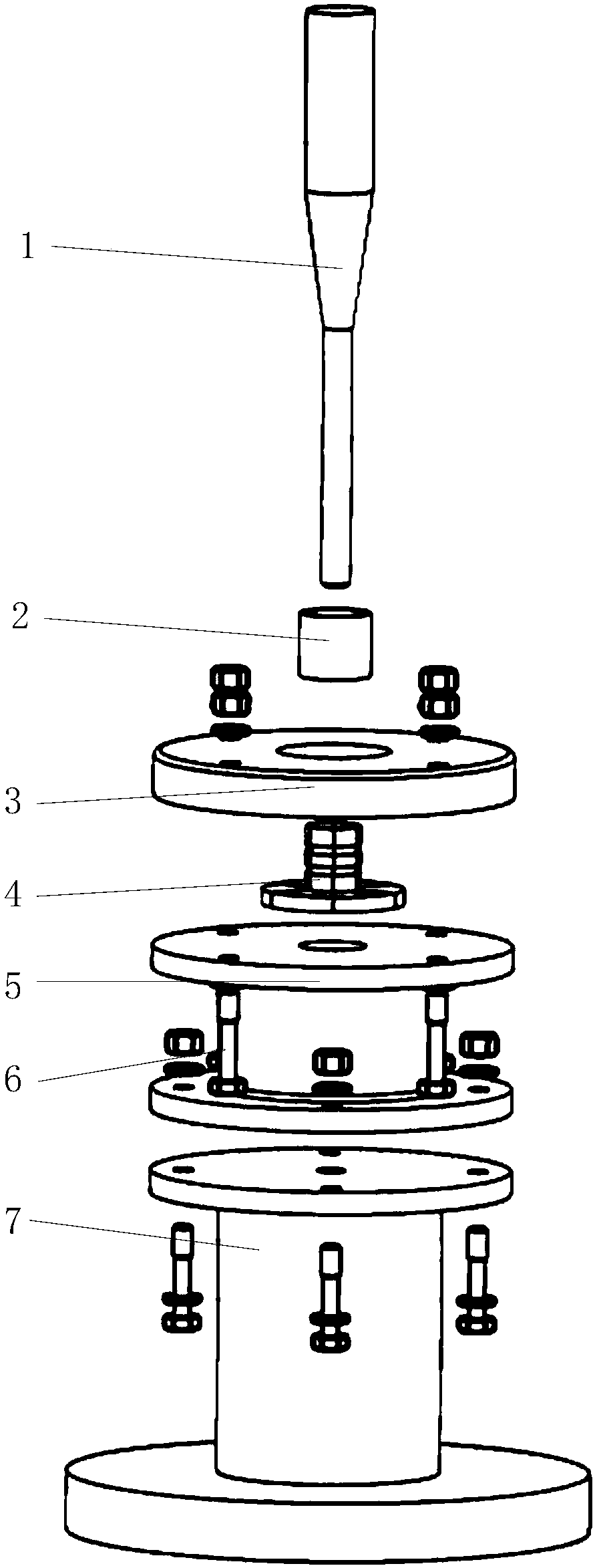 Expanding device and method for shape memory alloy pipe joint