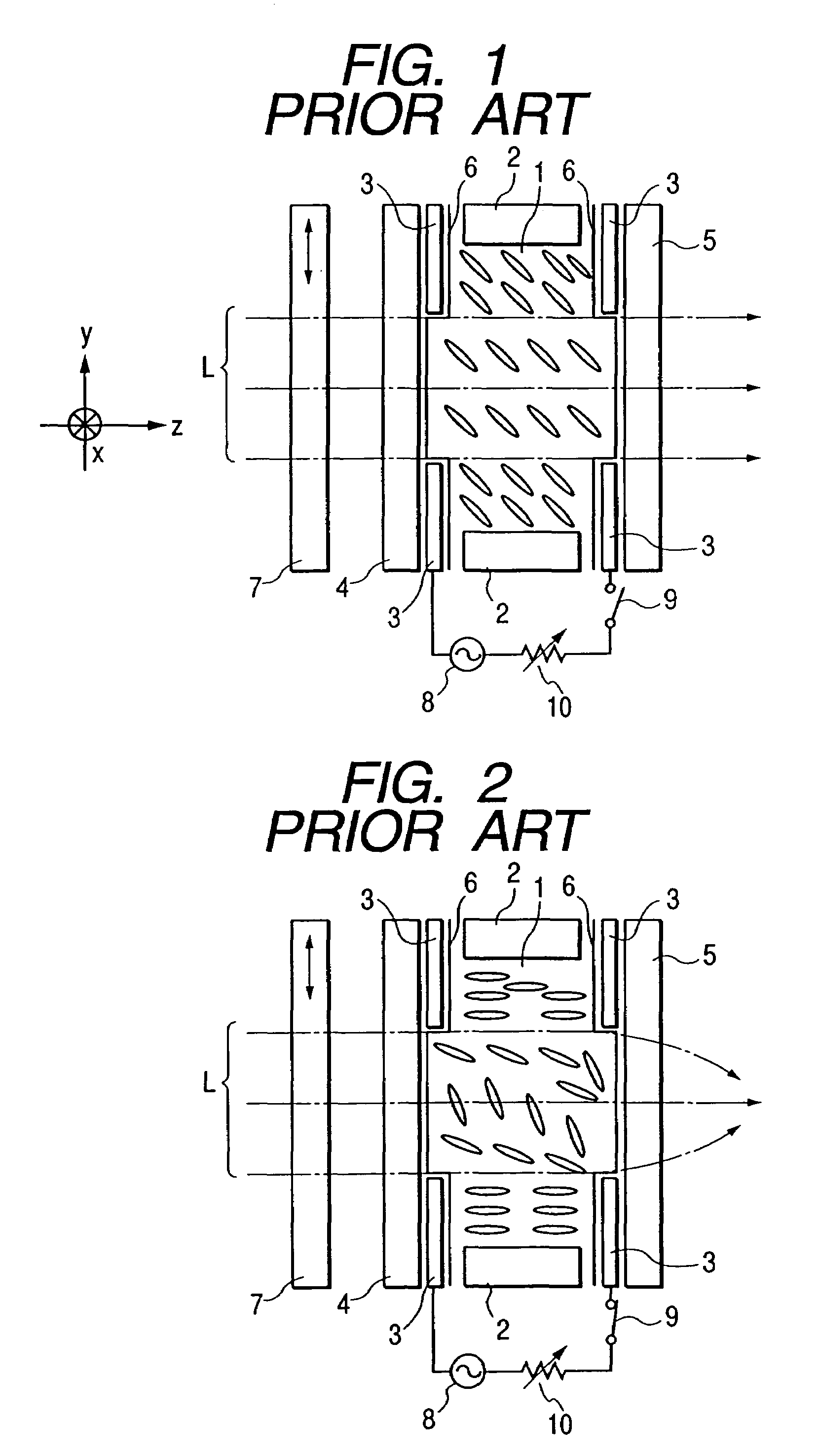 Variable optical-property element and optical apparatus including the same