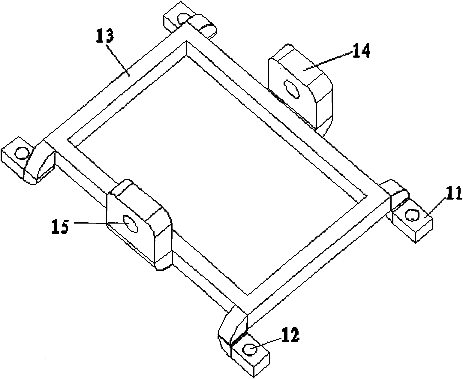 Locking device capable of maintaining three positions of handle for low-voltage circuit breaker and method thereof