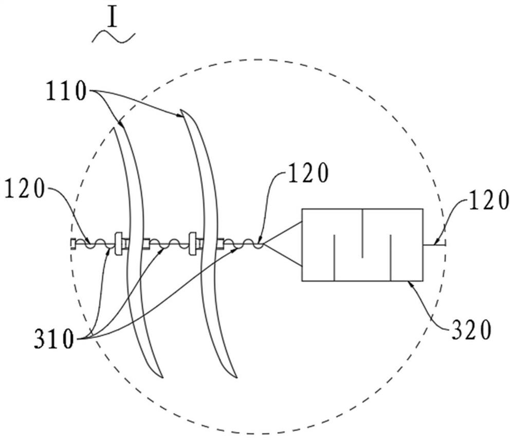 Elbow pipe structure fatigue relieving system and structure fatigue relieving control method