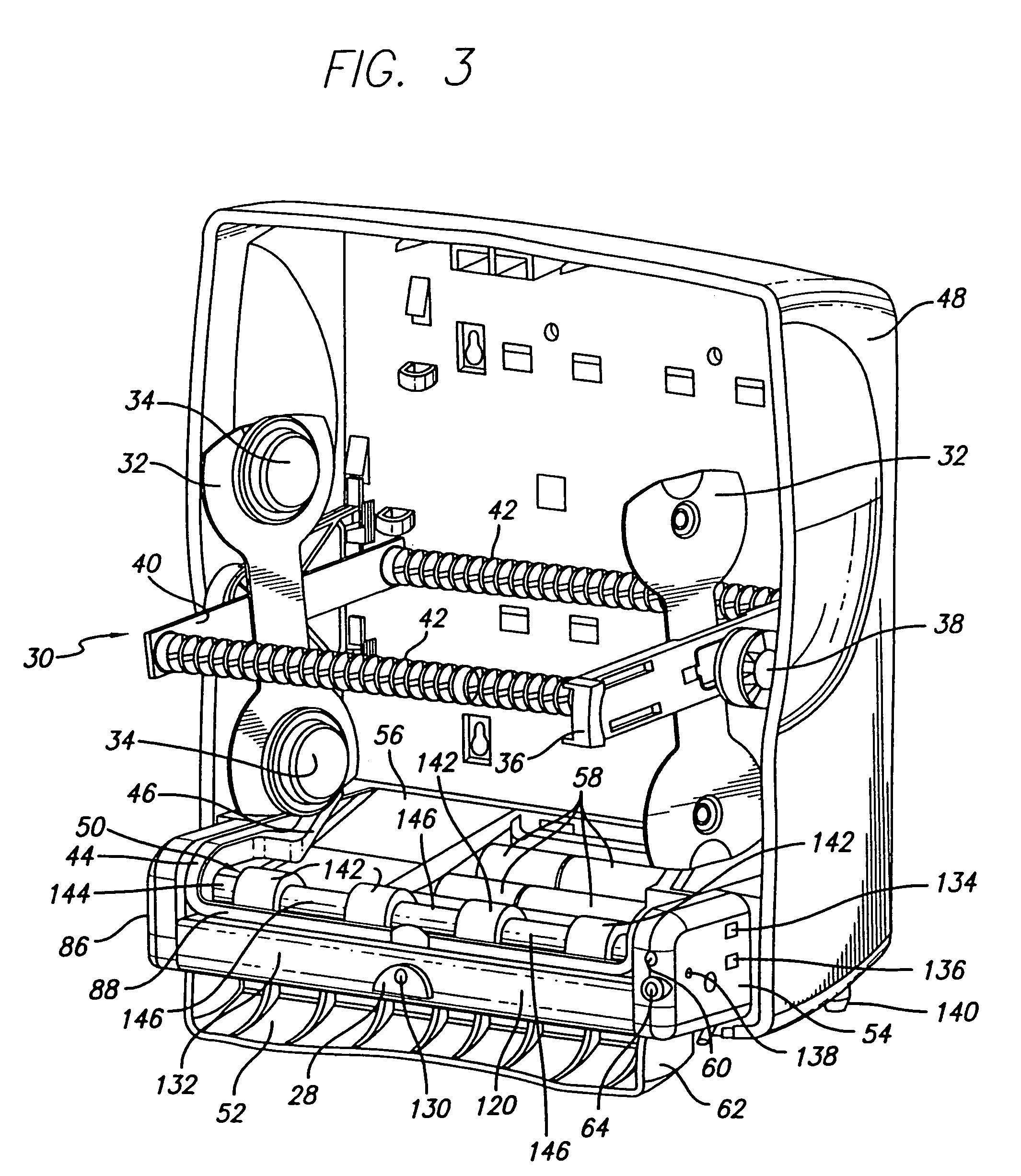 Static build-up control in dispensing system