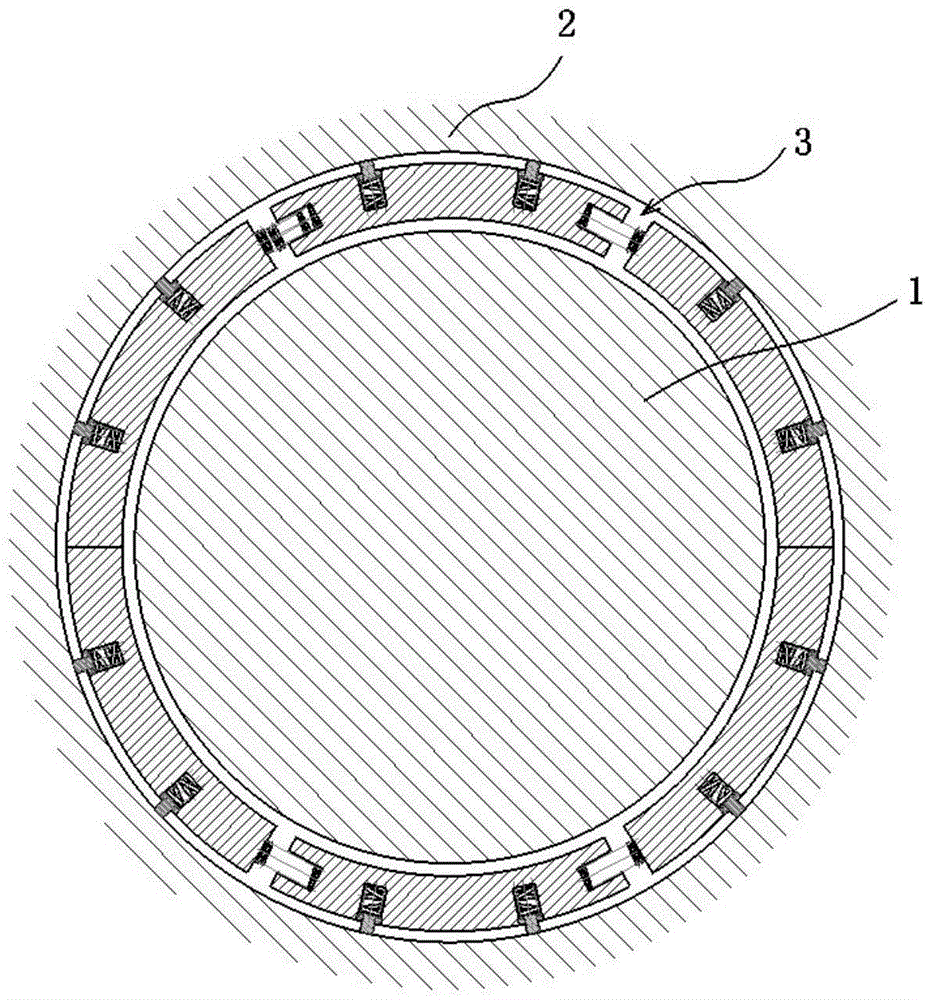 A kind of self-adjusting steam seal and its installation and debugging method