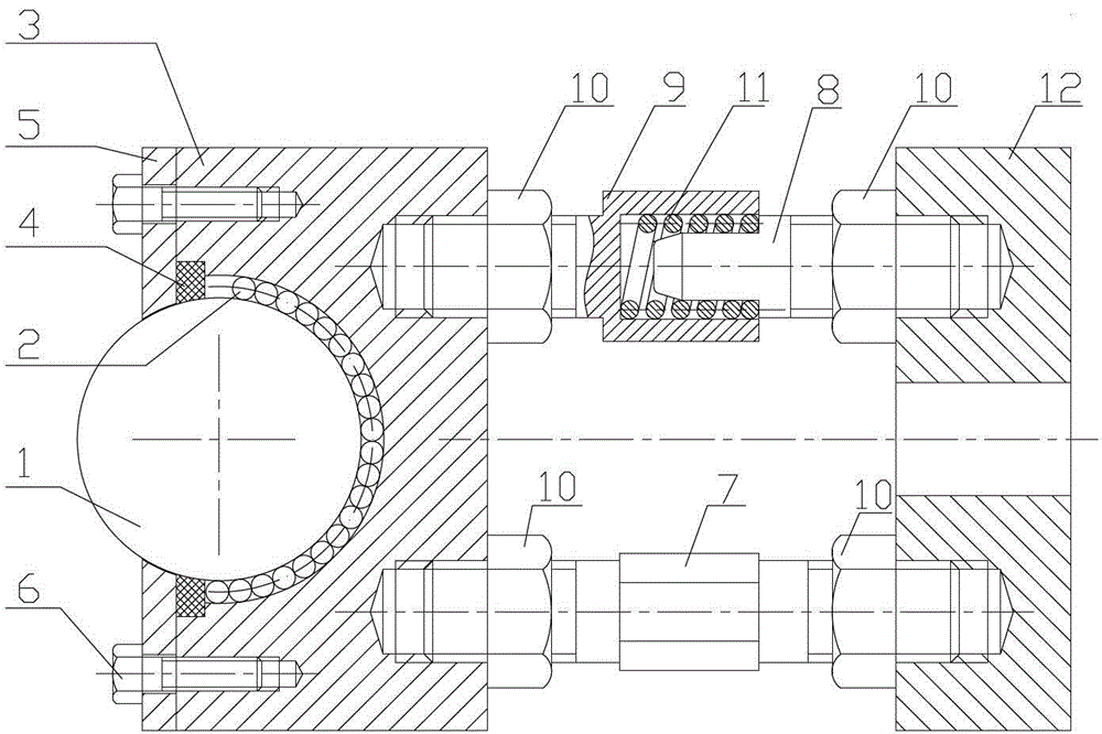 Correcting device and application method