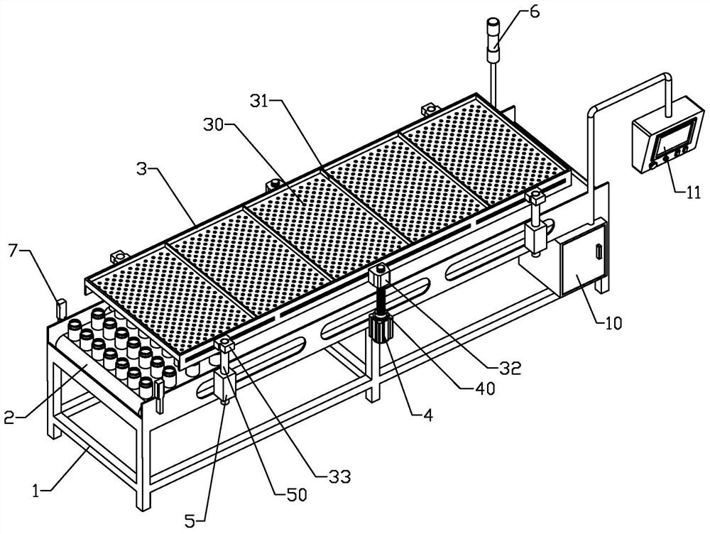 A one-button switching system for a two-piece can production line