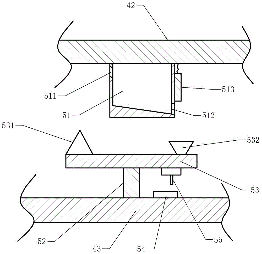Material proportioning device for producing carbon brushes