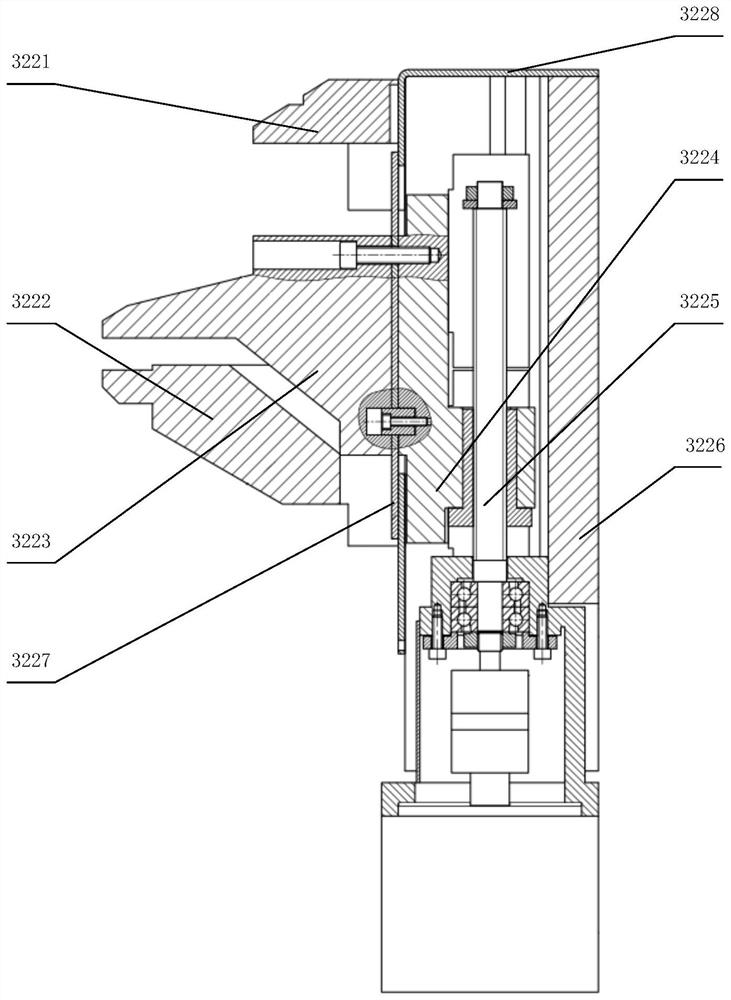 An automatic production line for processing disc-shaped workpieces