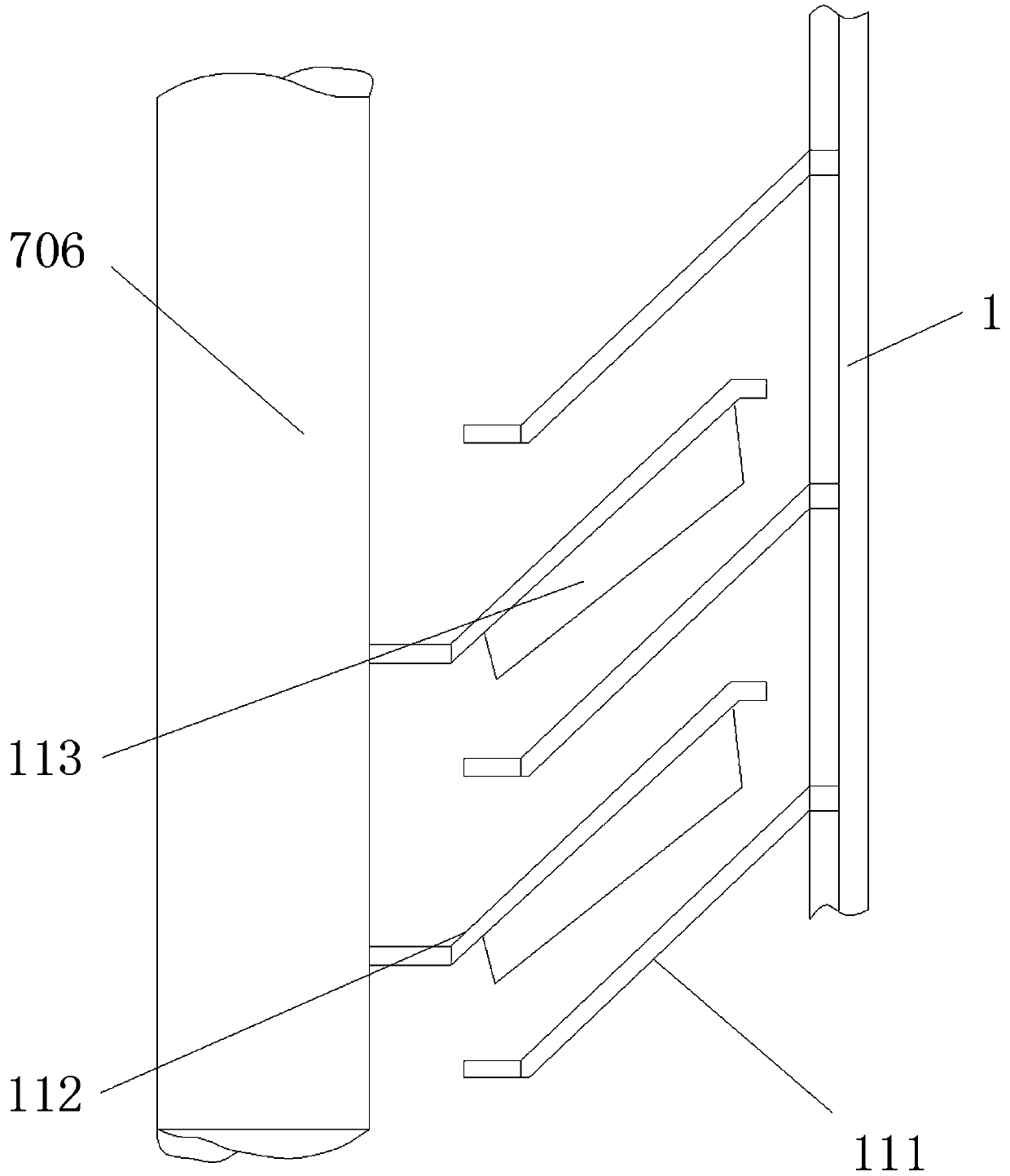 Rotary wing type aroma extraction device and using method thereof