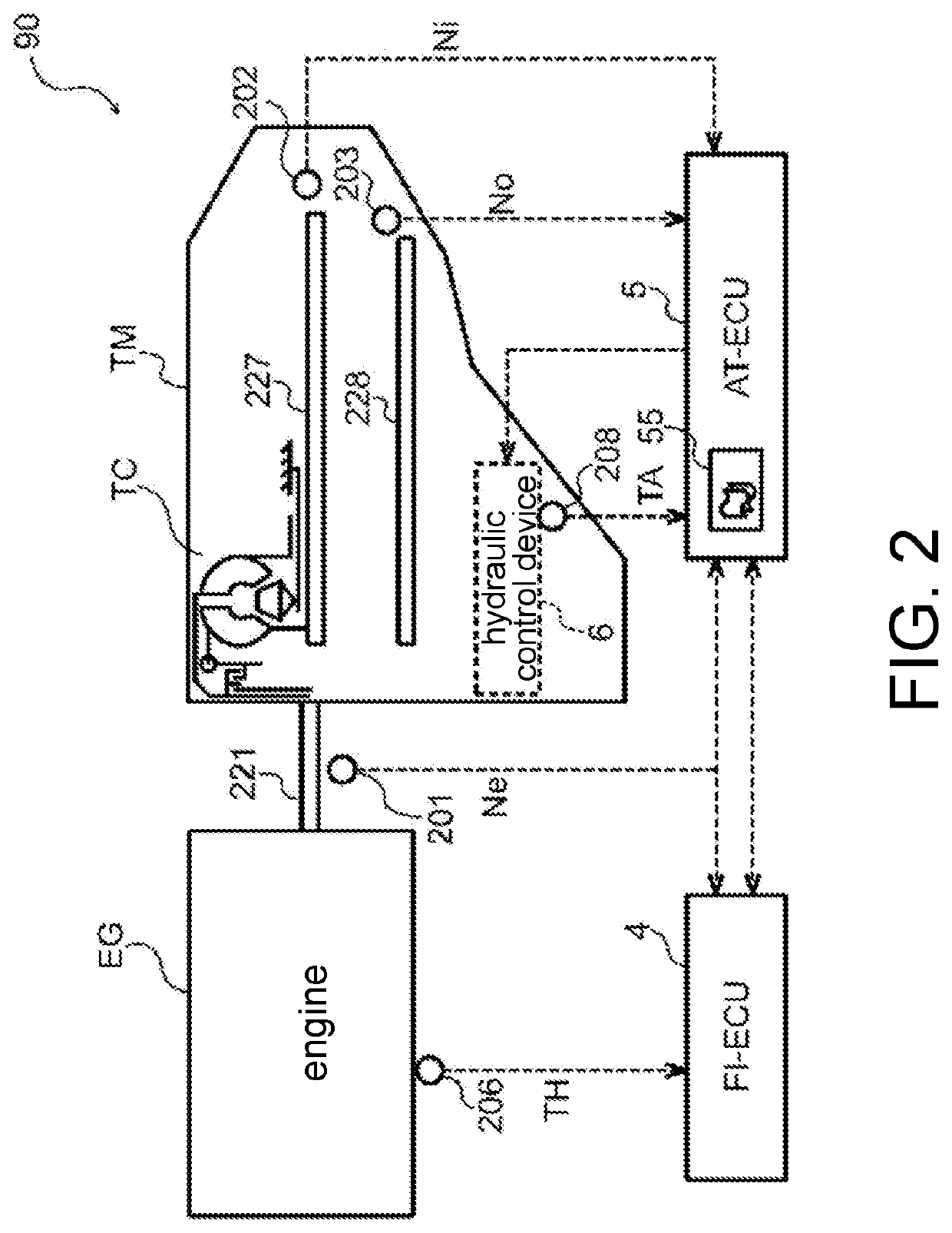 Control device for vehicle