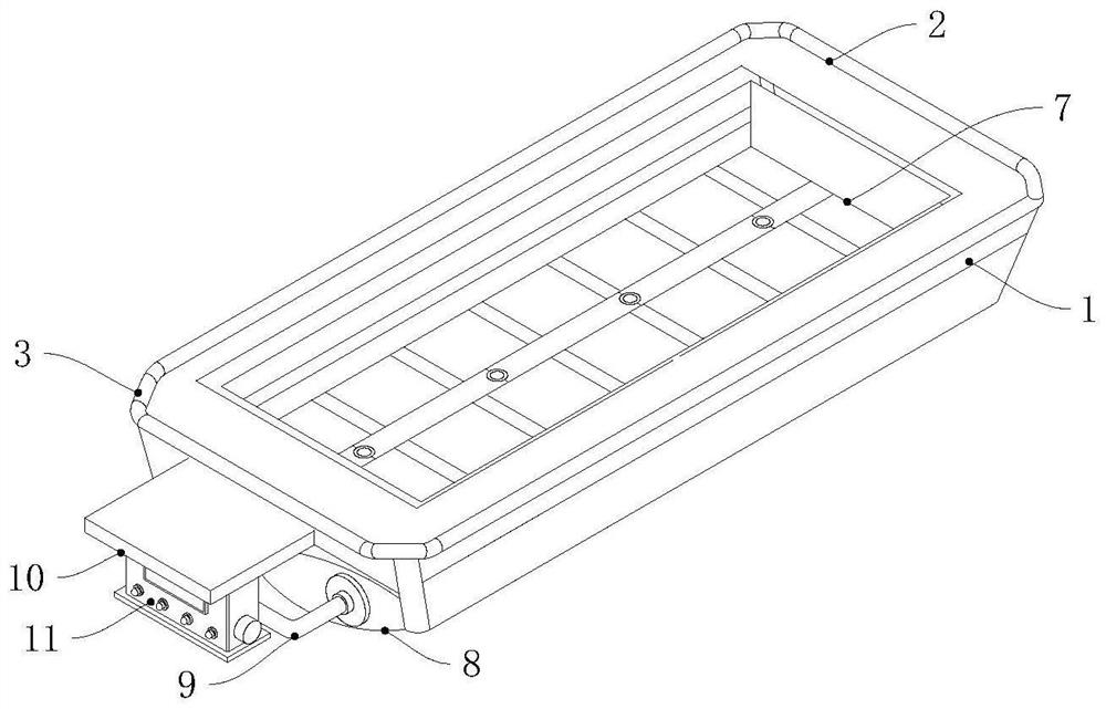 Foldable inflatable boat auxiliary berthing ship