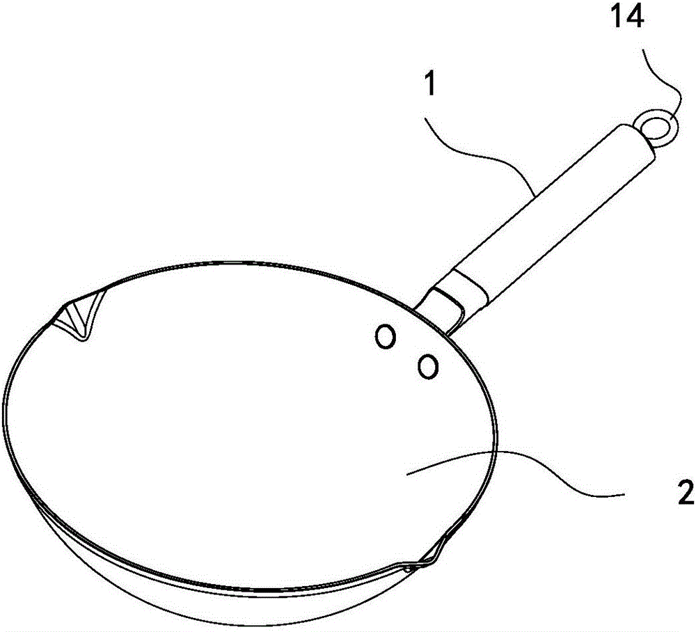 Cooker and surface treatment process of cooker handle of cooker