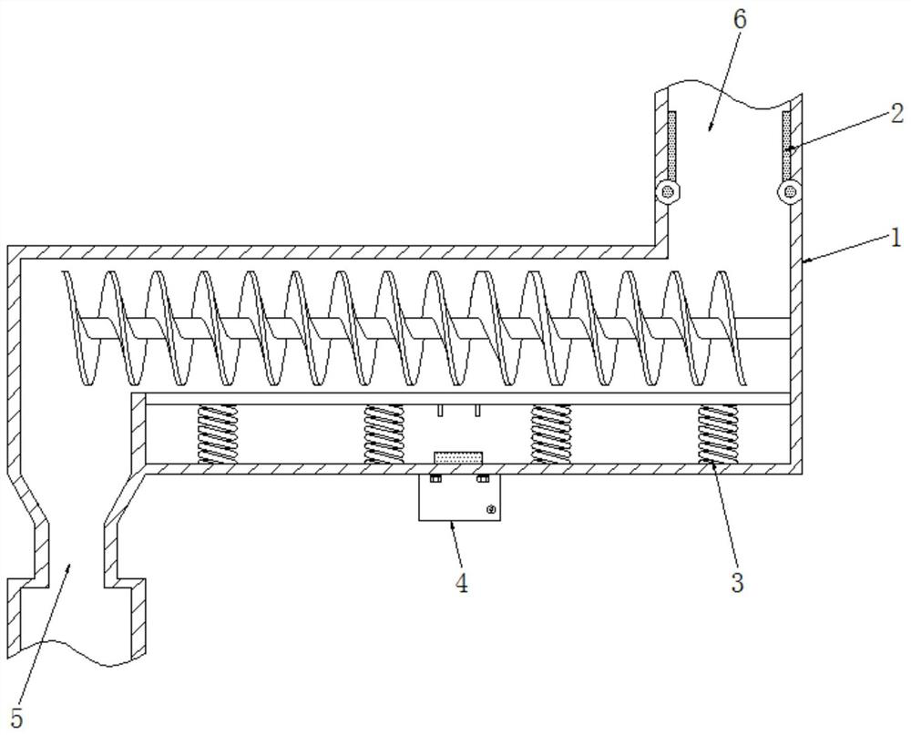 Feeding device capable of carrying out overload reminding and preventing feeding based on gravity change