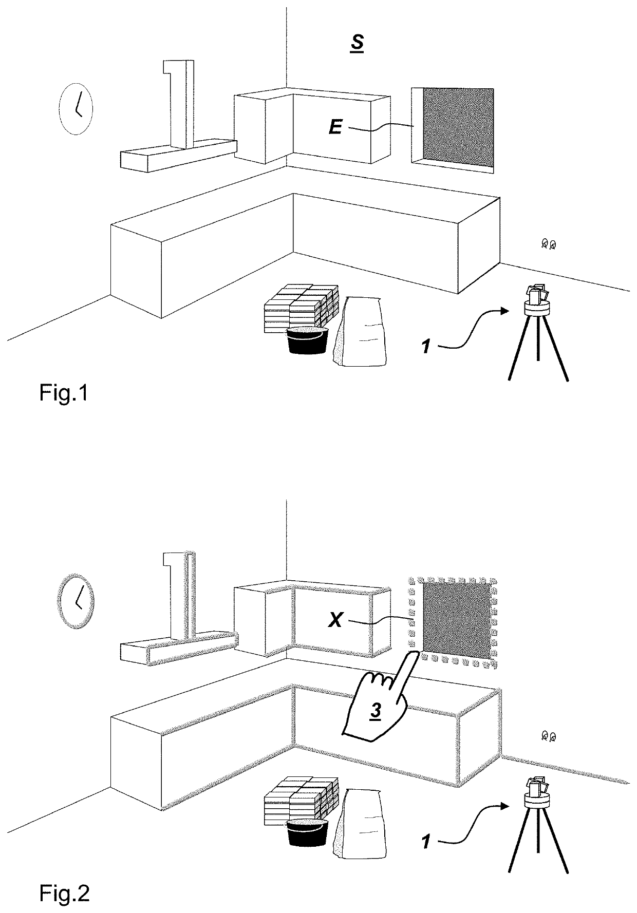 Augmented reality-based system with perimeter definition functionality