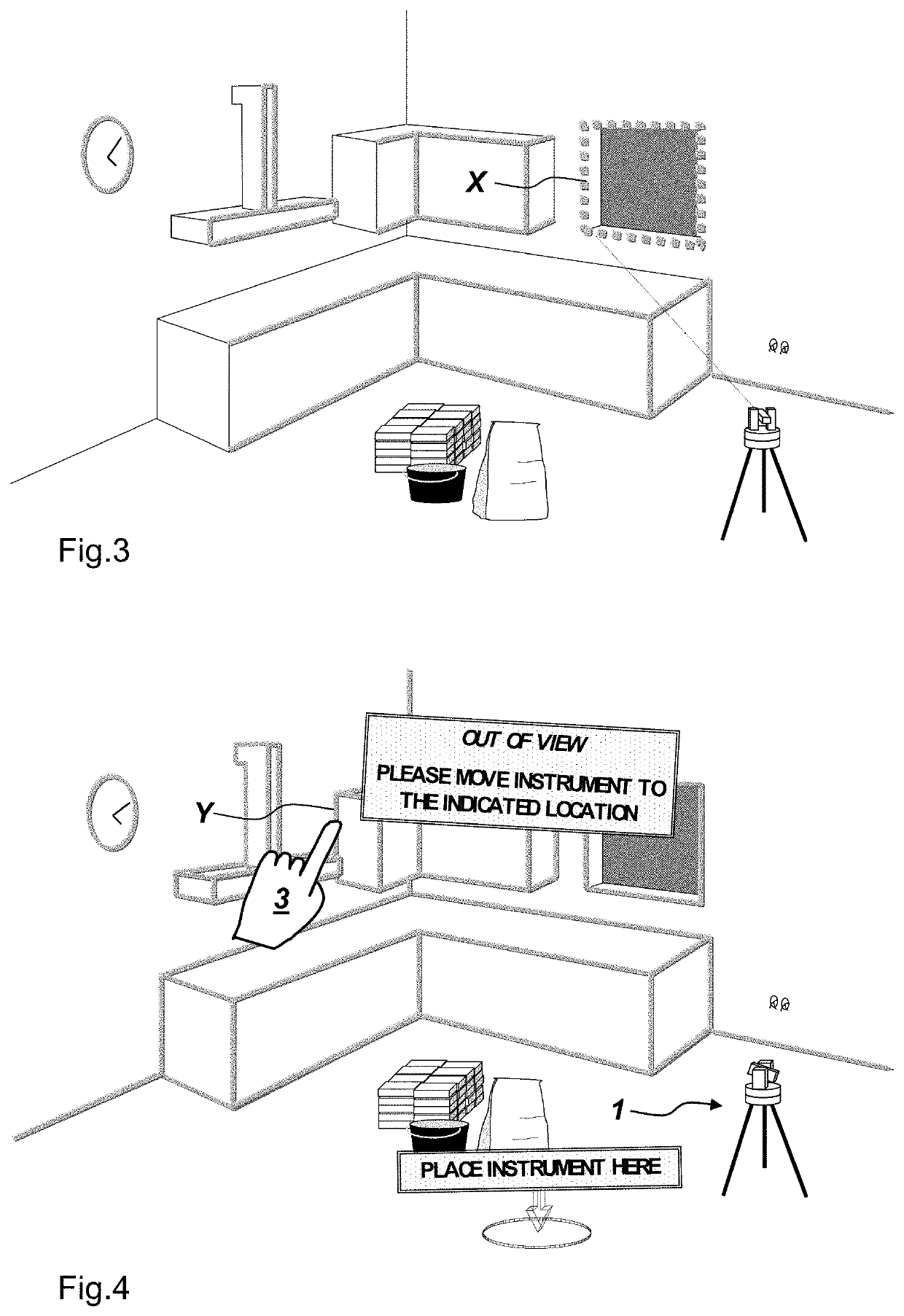 Augmented reality-based system with perimeter definition functionality