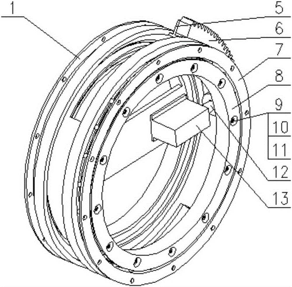 A three-layer cradle device with two degrees of freedom