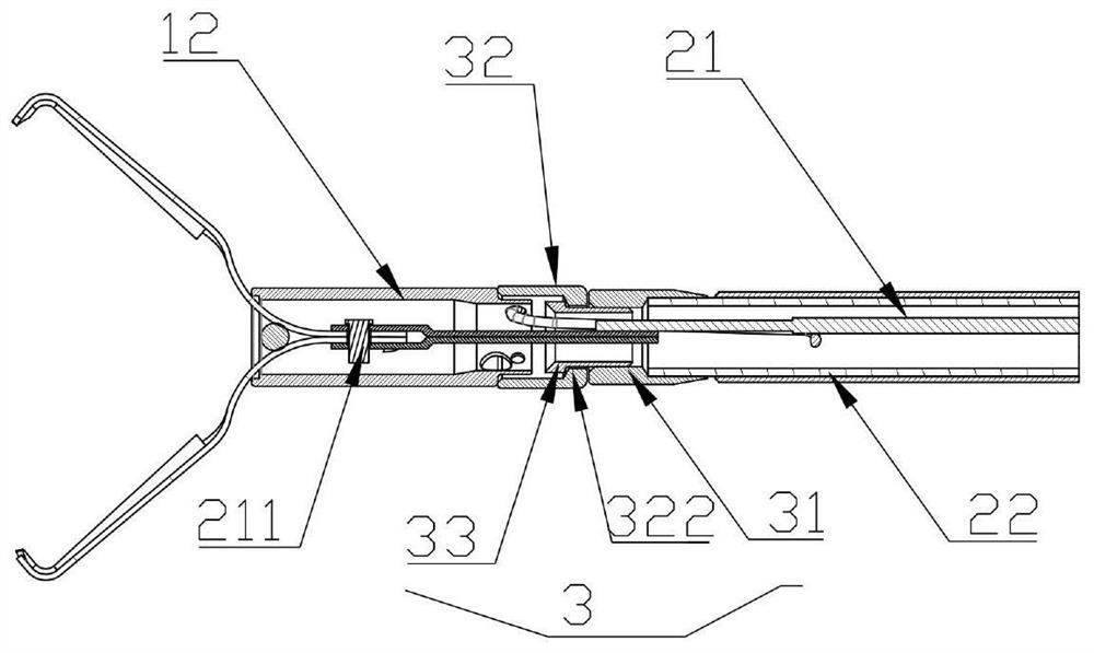 Hemostatic clip to clean bleeding point