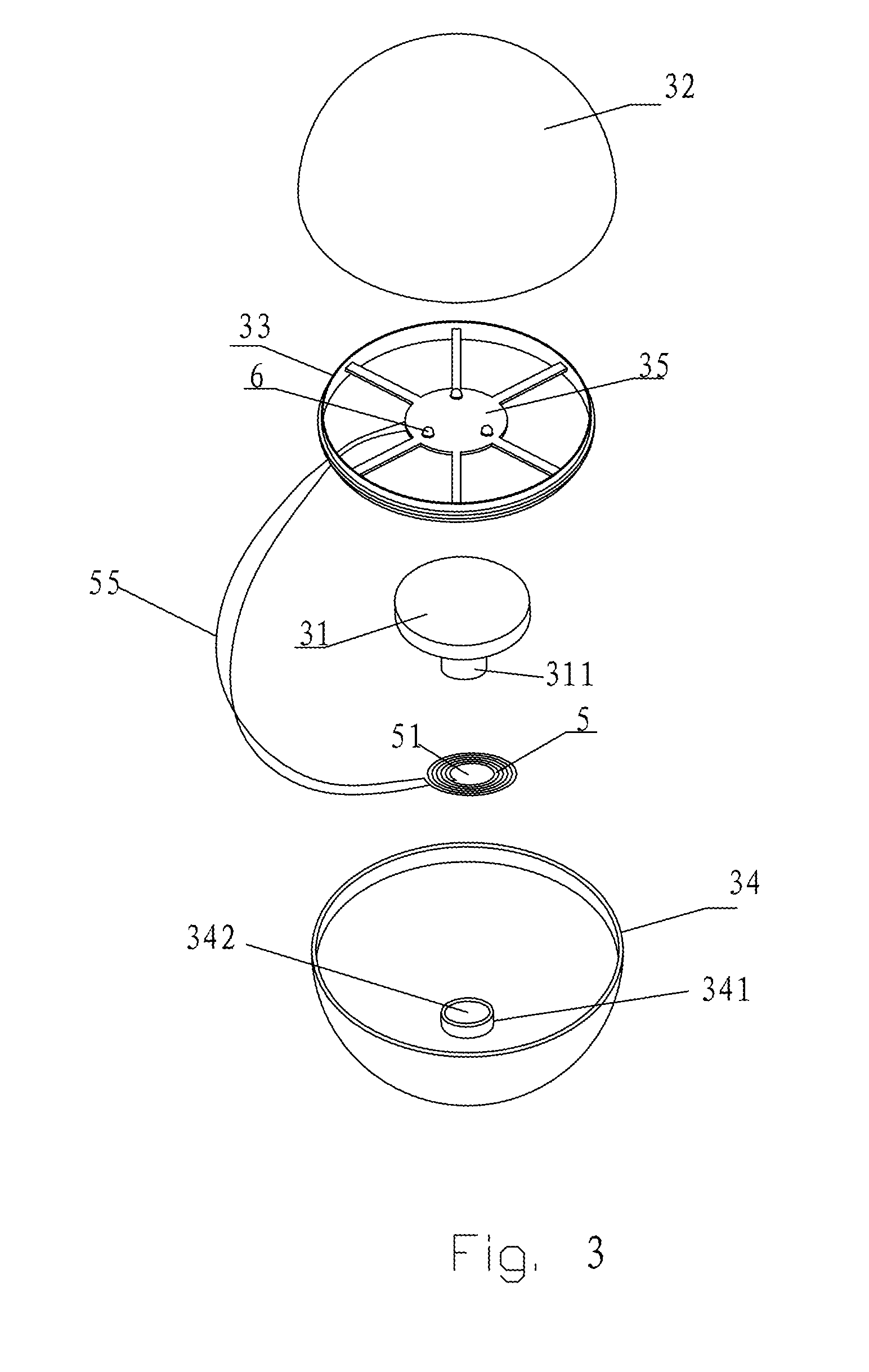 Magnetic suspension device