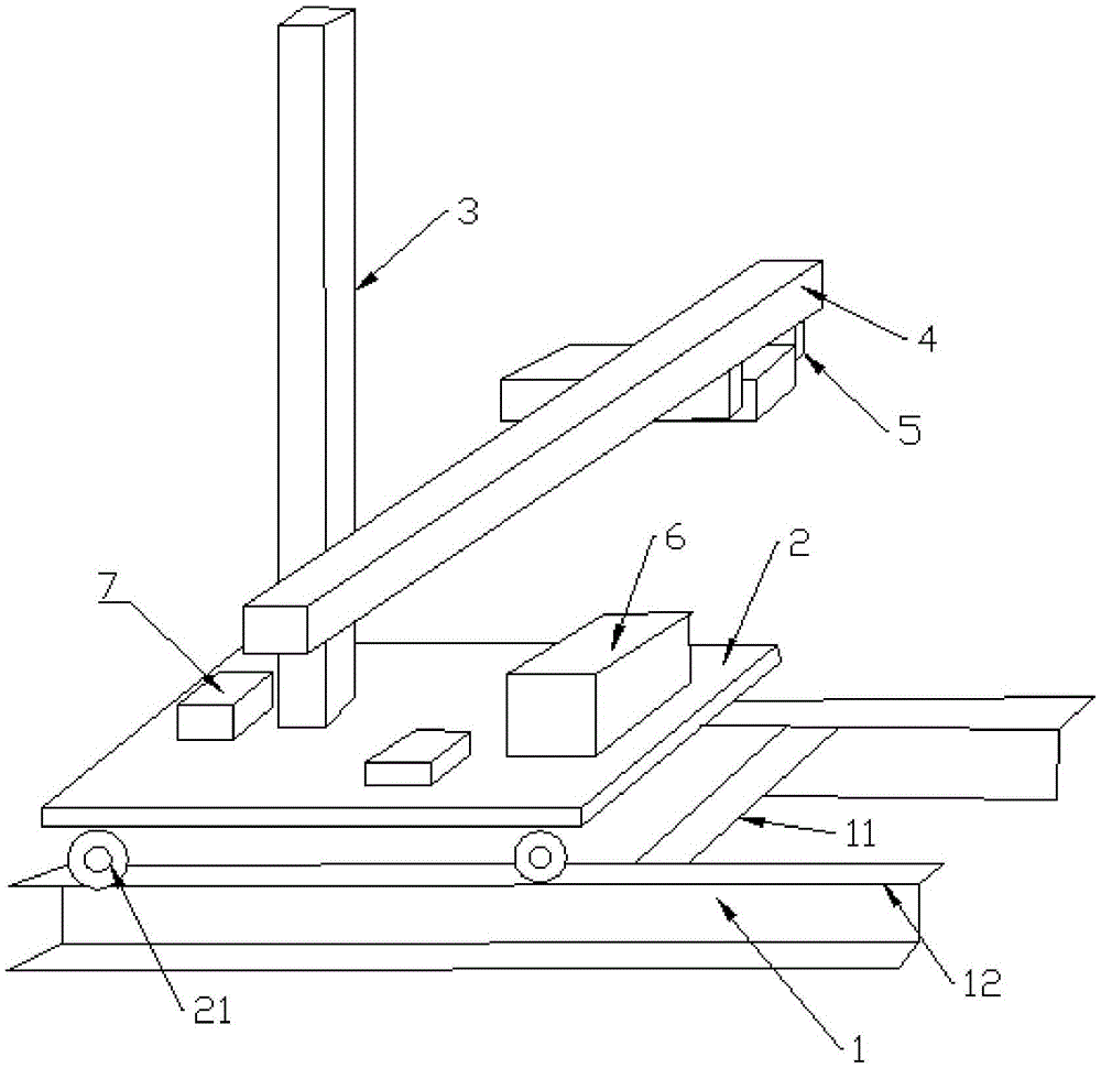 Automatic bricklaying device
