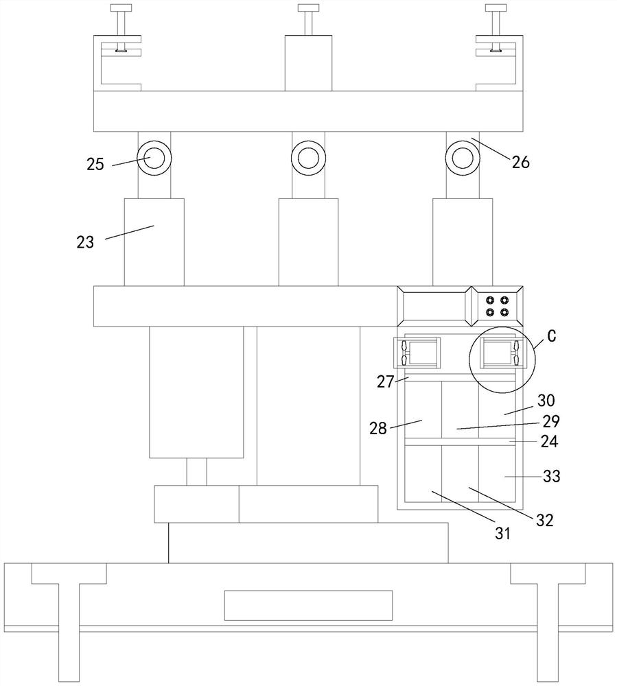 Industrial robot connecting base with angle convenient to adjust and using method of industrial robot connecting base