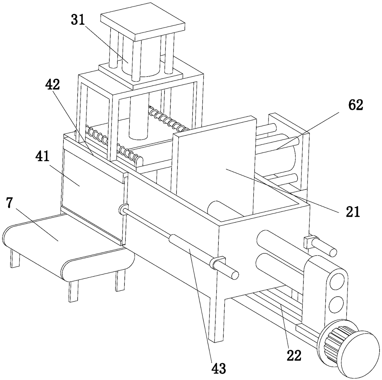 Collection device for semi-finished bearing product polishing waste