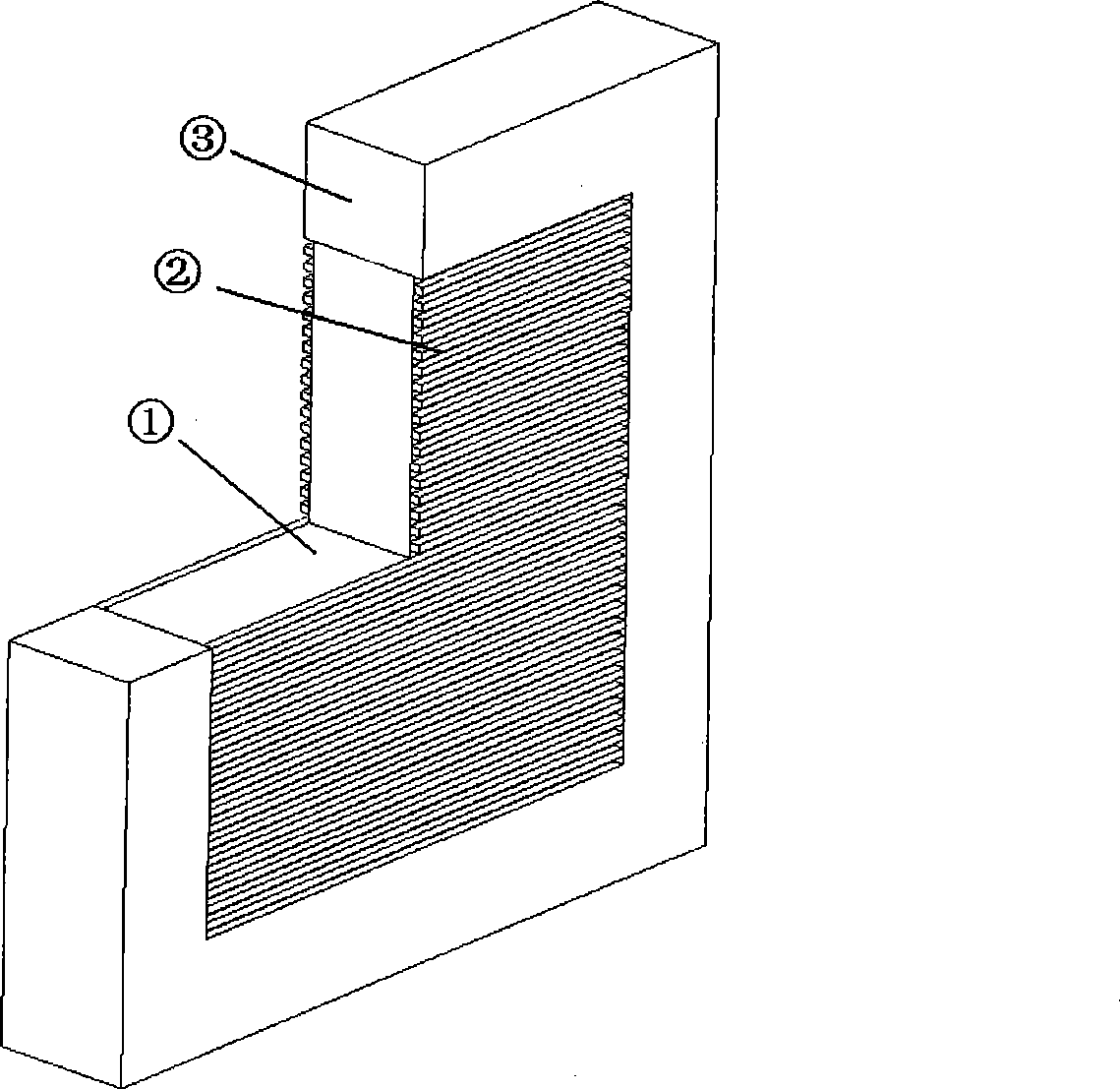 Method for designing fuel cell stack integral packaging by using equivalent stiffness mechanical model