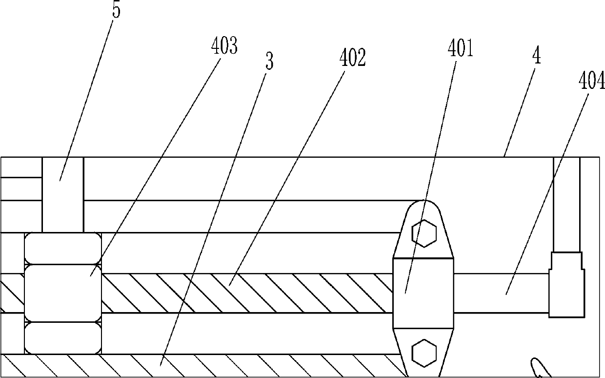 Cement pouring template pressing equipment