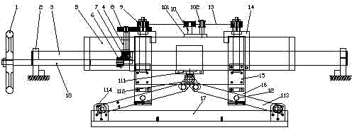 Packer ceiling mechanism