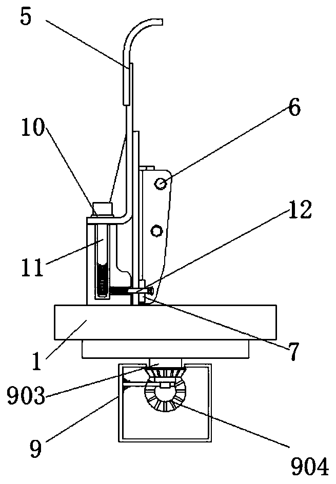 Rear suspension lower support testing fixture