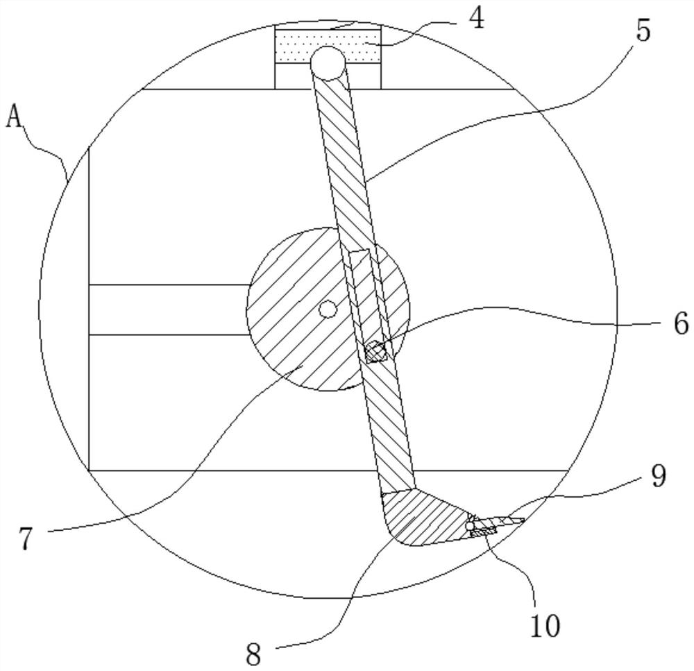 Agricultural machinery belt pulley soil removing device