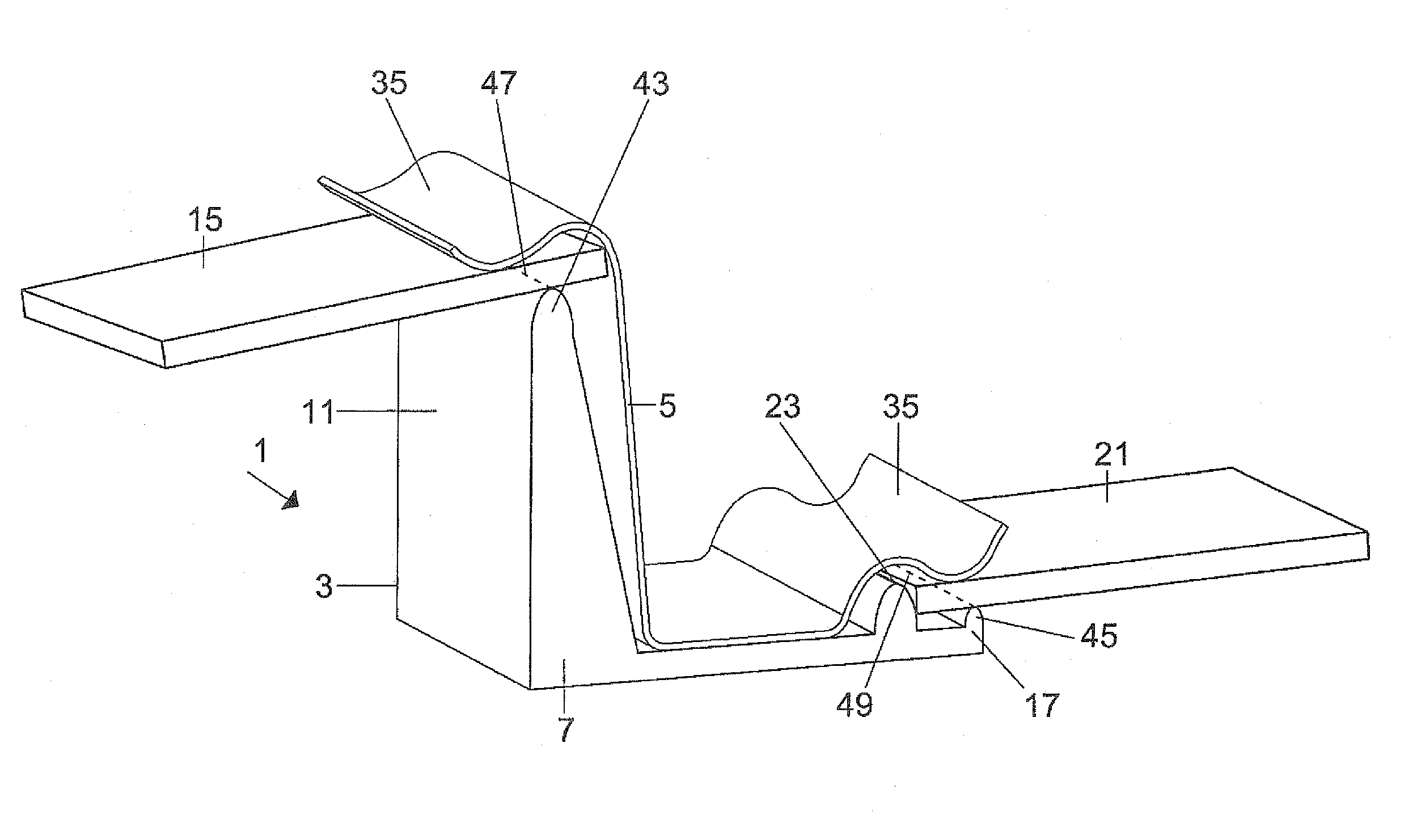 Two-level clamp for photovoltaic modules