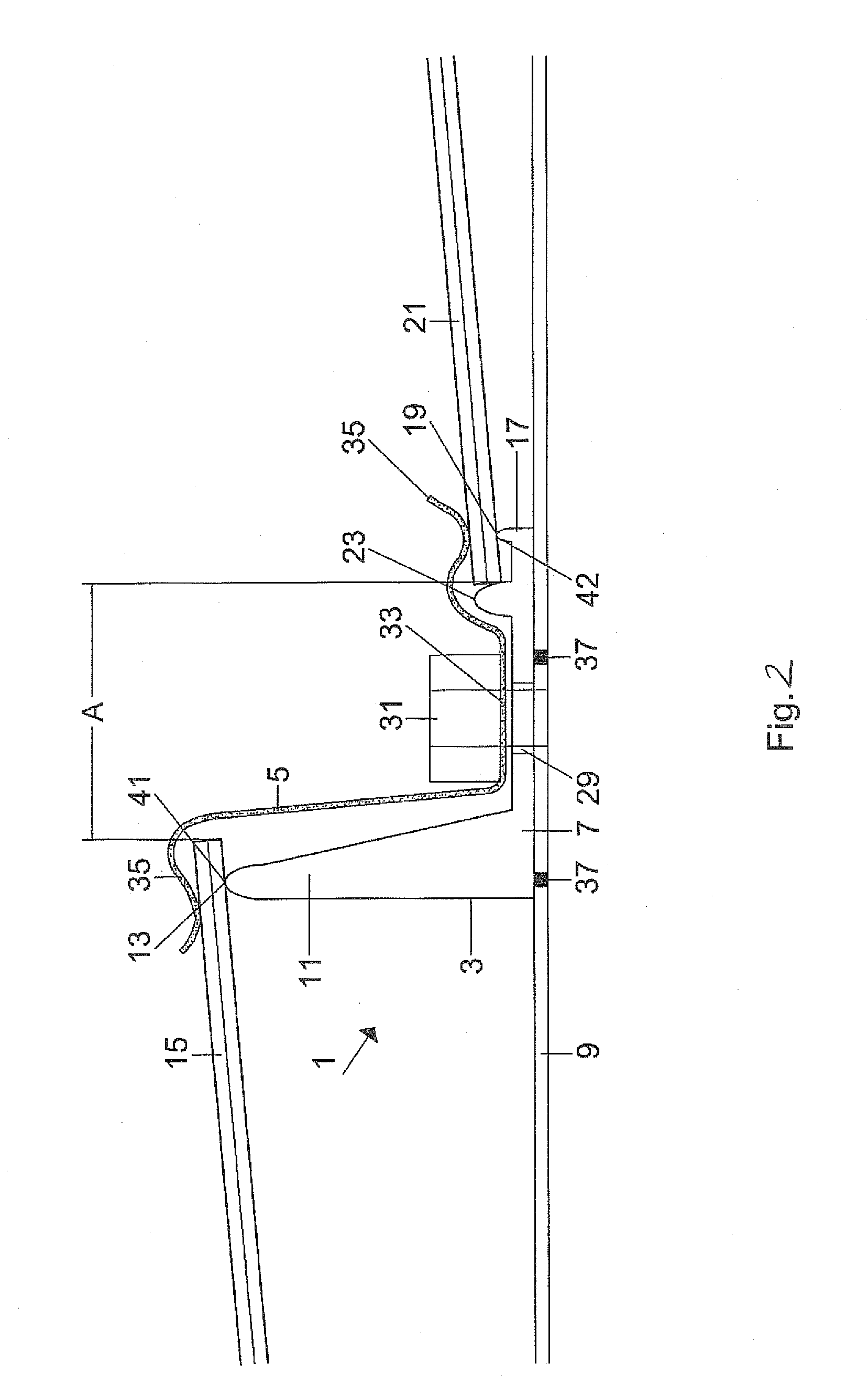 Two-level clamp for photovoltaic modules