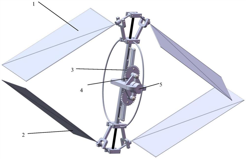 Double-flapping rotor aircraft capable of coaxially rotating in same direction