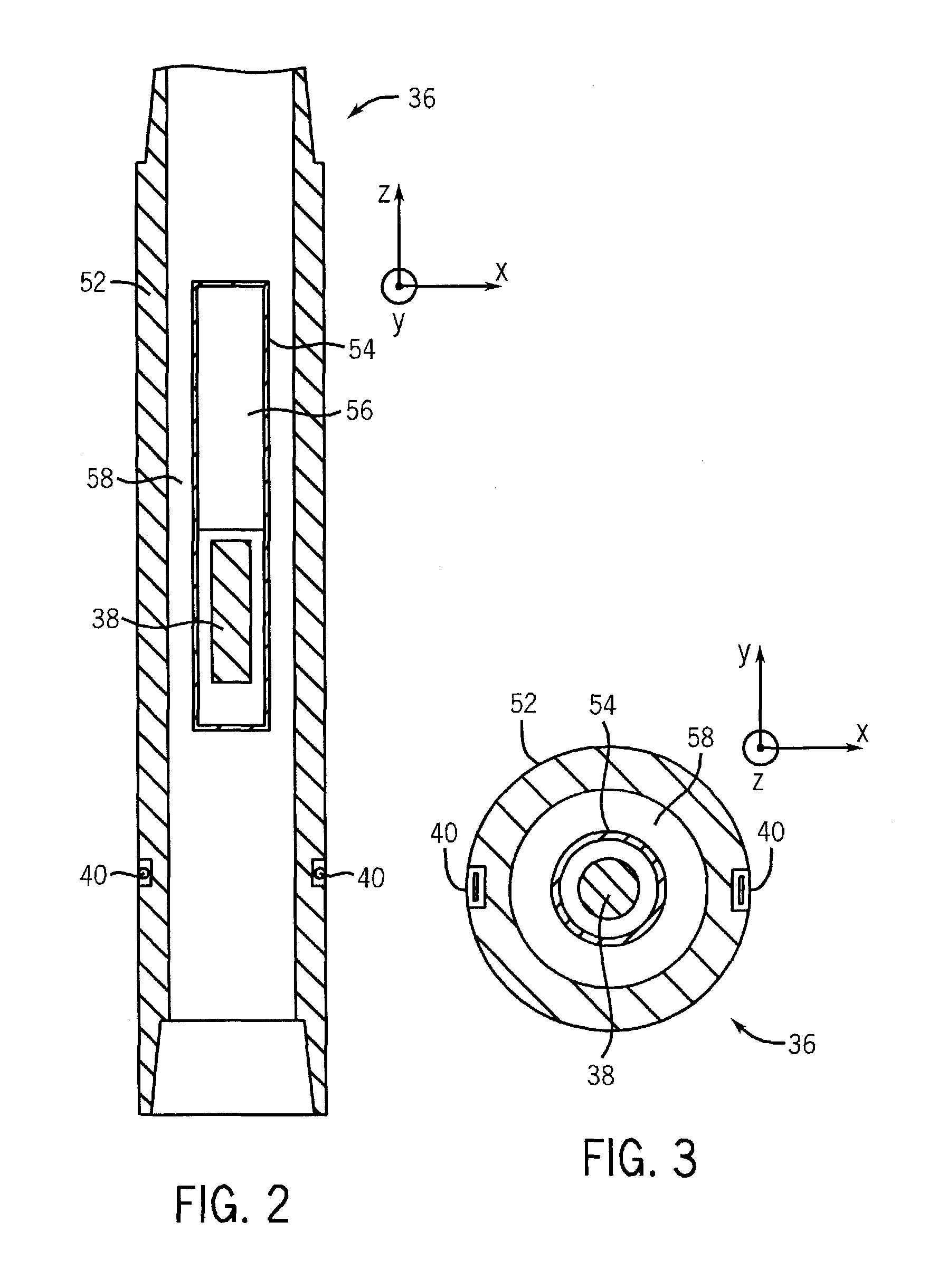 Method and apparatus for calibrating and correcting for coherent noise in casing detection