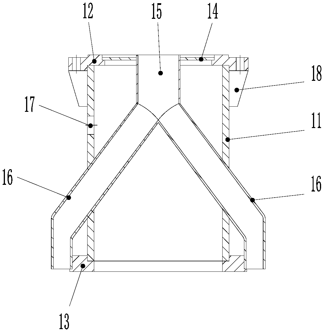 Construction device of cast-in-place concrete pipe pile and construction method of formed pile