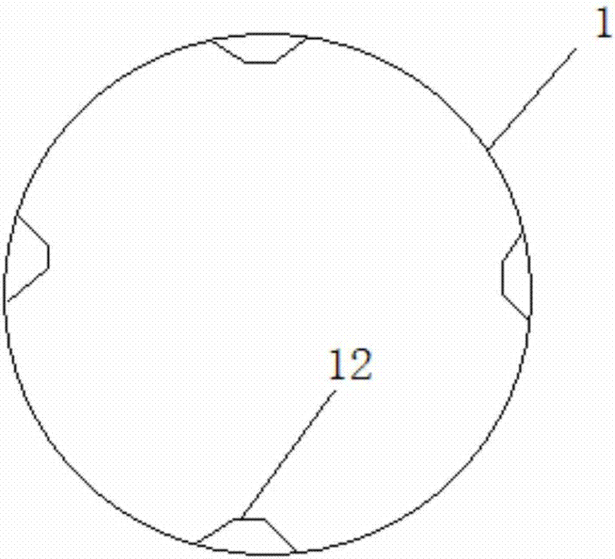 Underground drainage concealed conduit connecting device