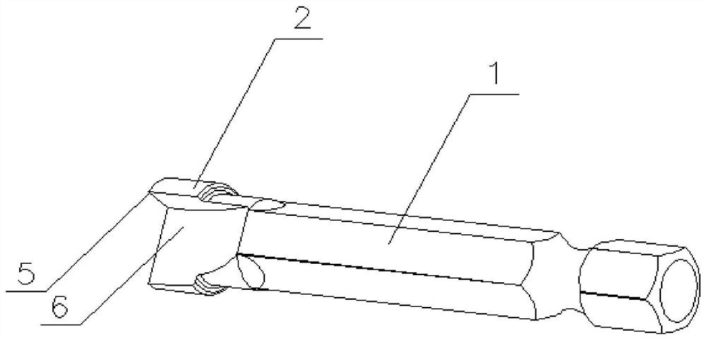 Reticulation type screw extractor