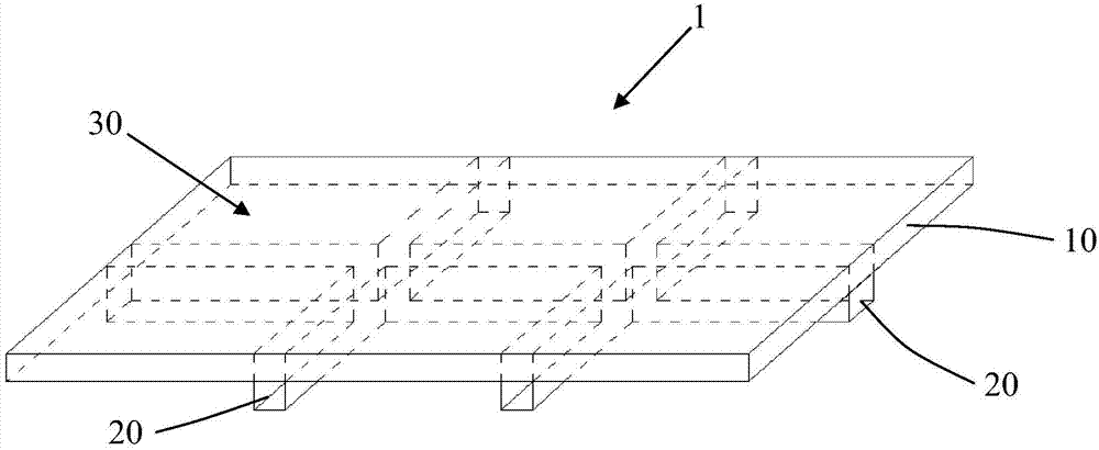 Recursive flow process construction method for ultra-long concrete floor structure
