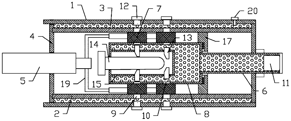 A detachable architectural viscoelastic damper