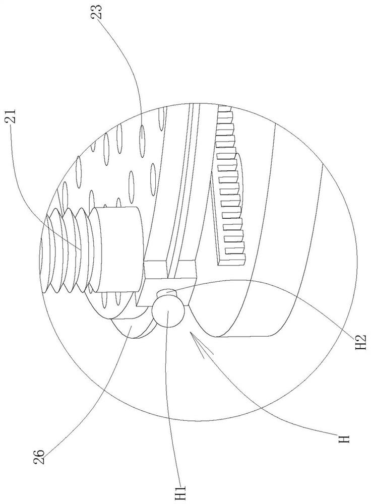 A tea drying device capable of reducing tea breakage