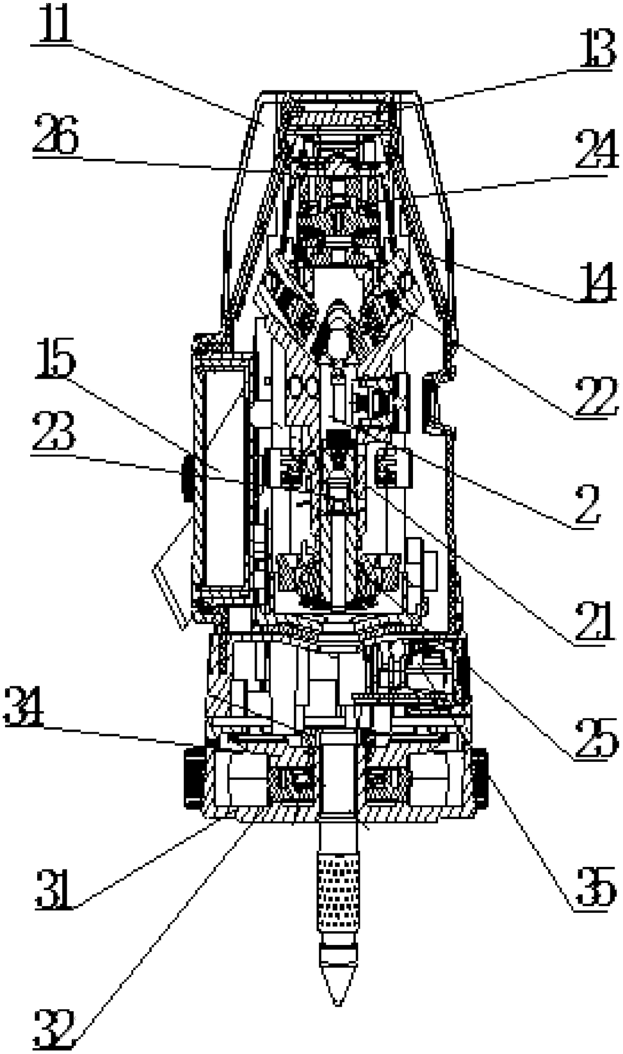 A target plate assembly, laser line marking instrument assembly and working method thereof