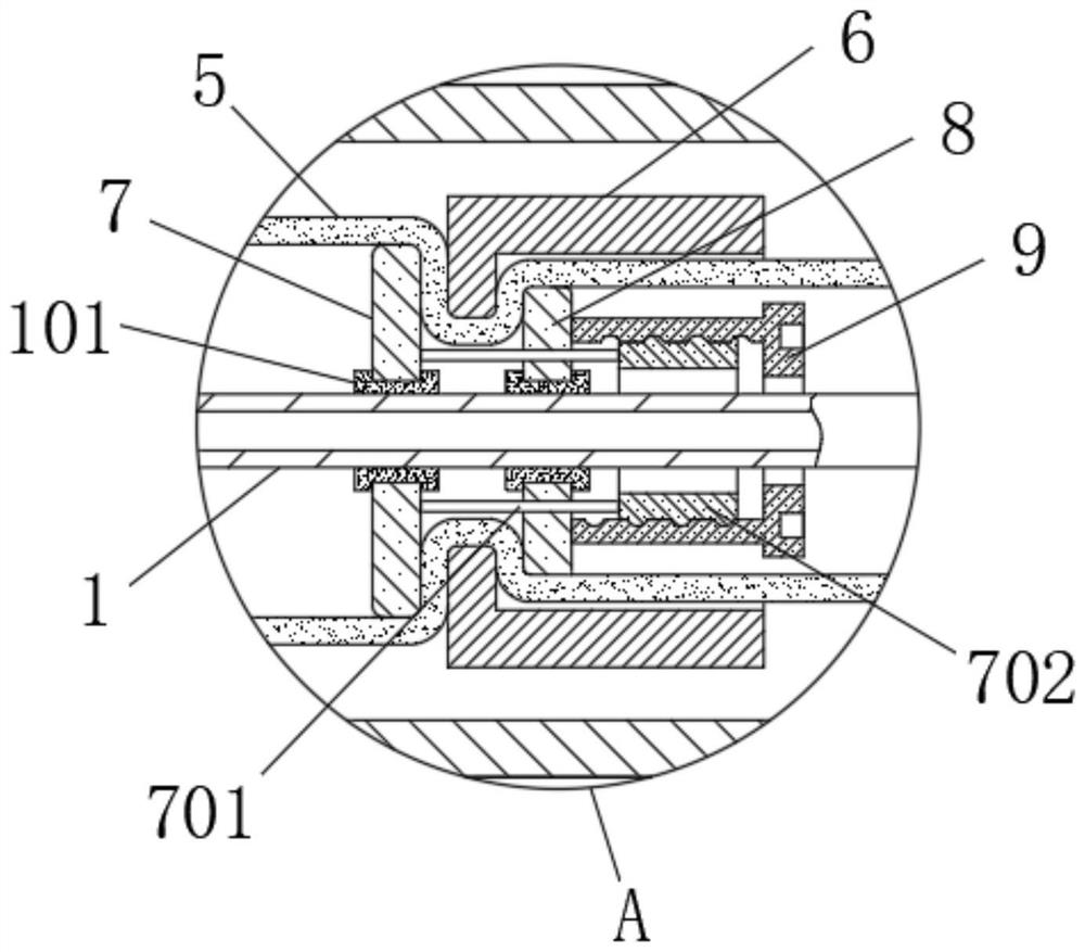 Hydraulic pipe expander suitable for pipe fittings of different specifications