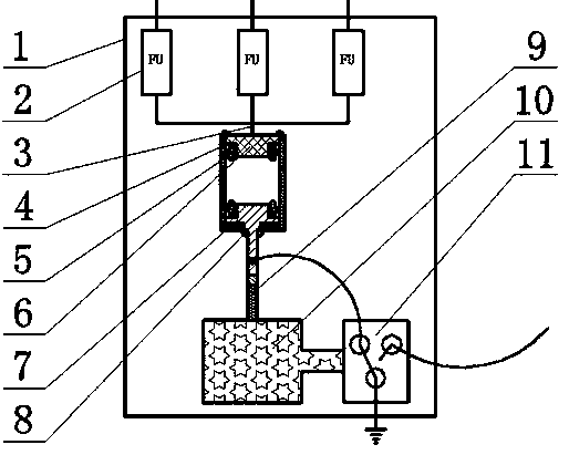 A solid vacuum insulated ring network cabinet and its manufacturing method