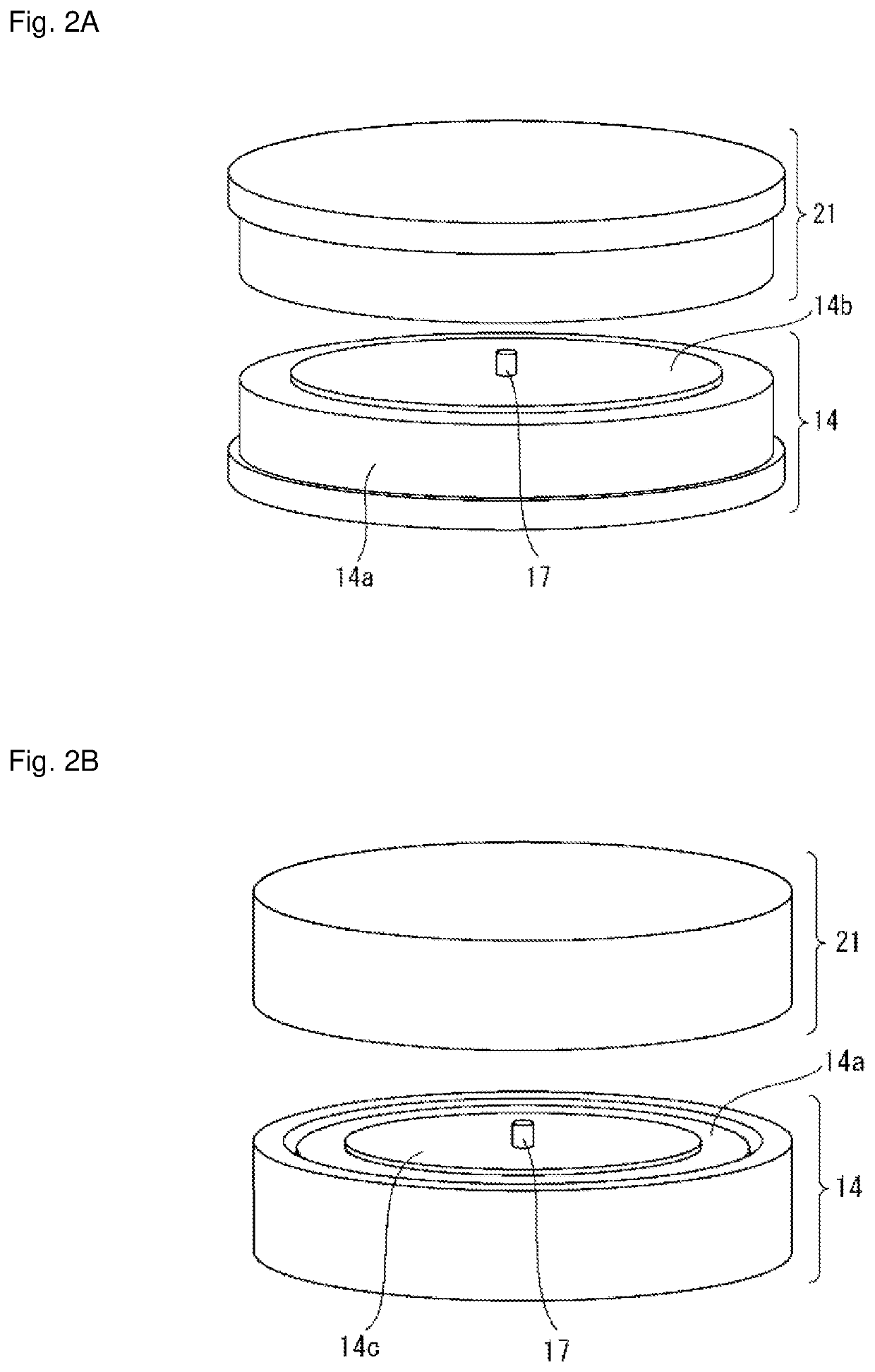 Non-contact power feeding device