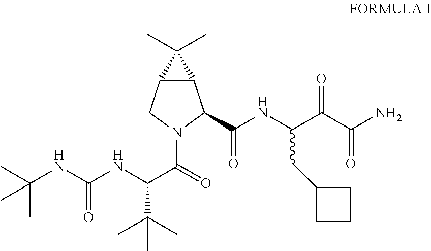 Process for preparing (1R,2S,5S)-N-[(1S)-3-amino-1-(cyclobutylmethyl)-2,3-dioxopropyl]-3-[(2S)-- 2-[[[(1,1-dimethylethyl)amino]-carbonyl]amino]-3,3-dimethyl-1-oxobutyl]-6,- 6-dimethyl-3-azabicyclo[3.1.0]hexane-2-carboxamide