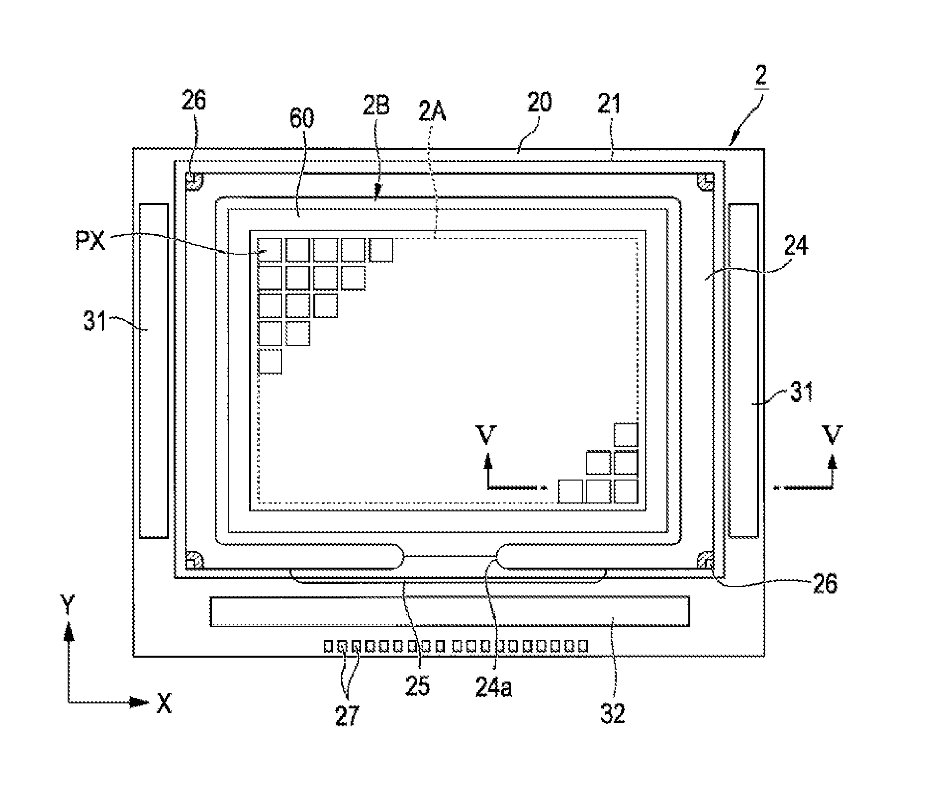 Electro-optical device, method of driving electro-optical device, electronic apparatus, and projector