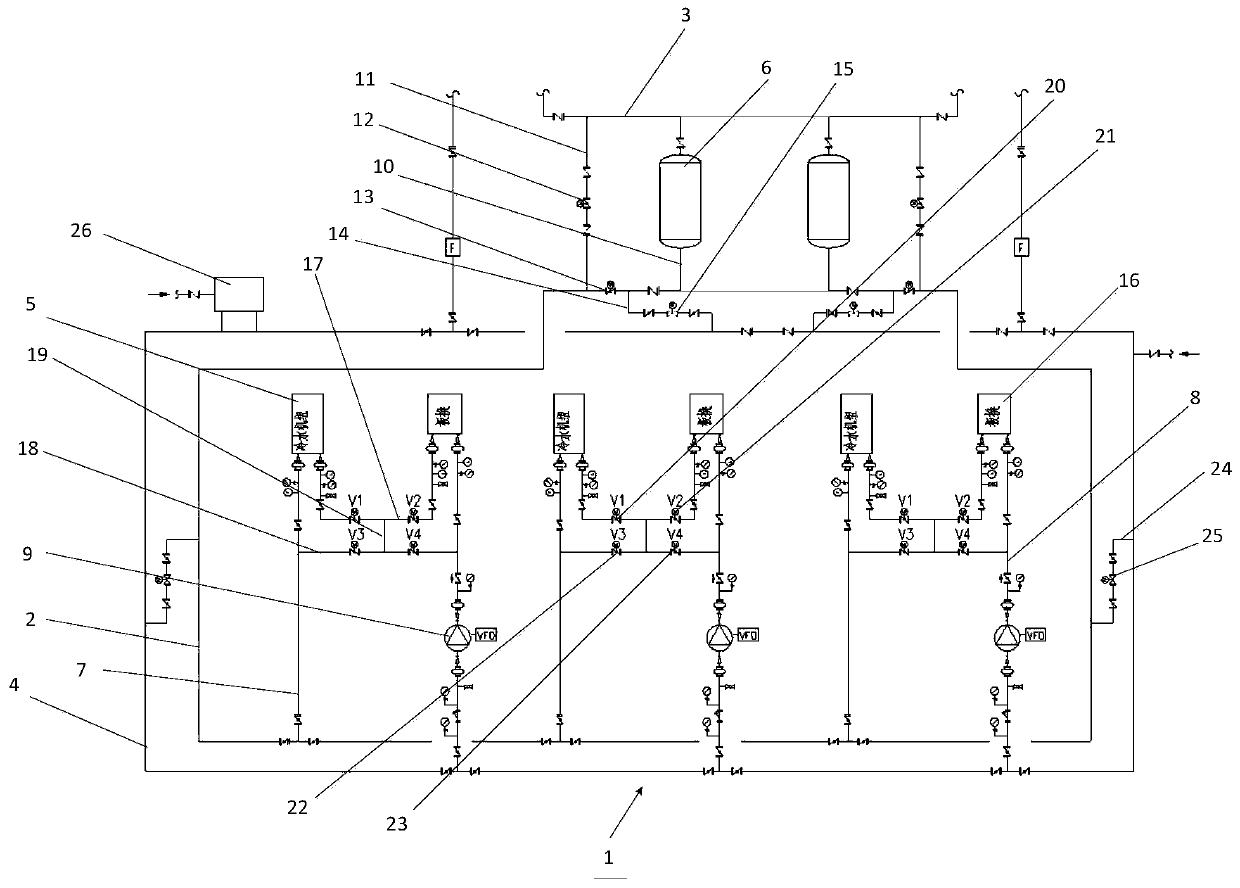 Primary pump continuous cooling system