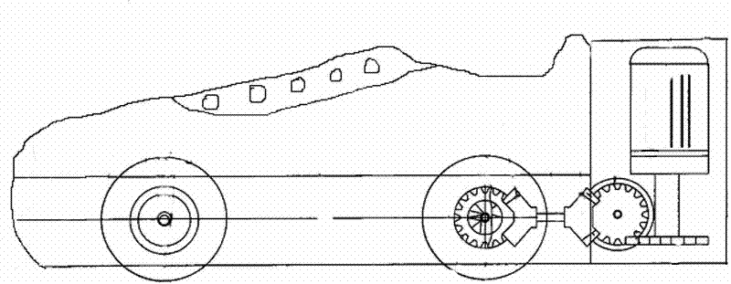 Electric skidding device