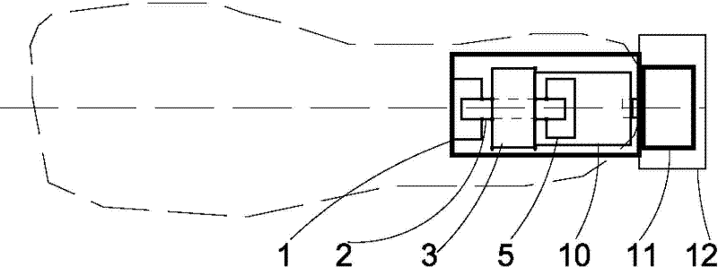 Electric skidding device